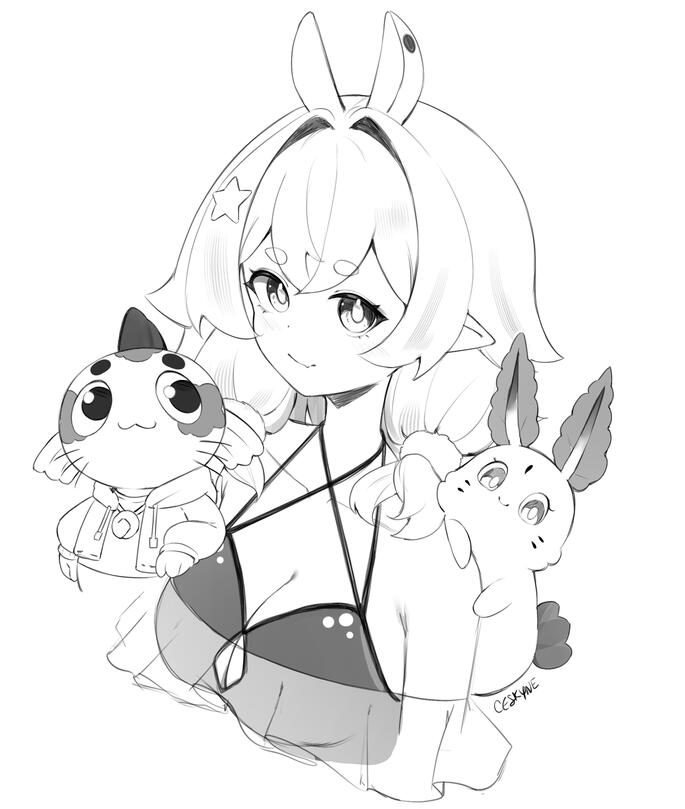 artist: @ceskyne